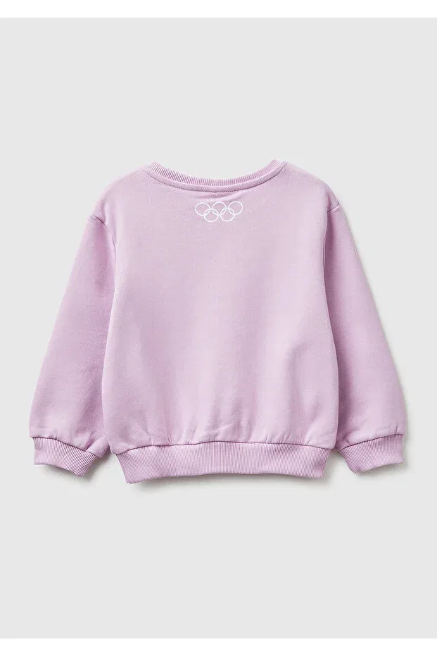 Детские свитшот для девочек с принтом Looney Tunes United Colors Of Benetton, Multicolor — фото 2