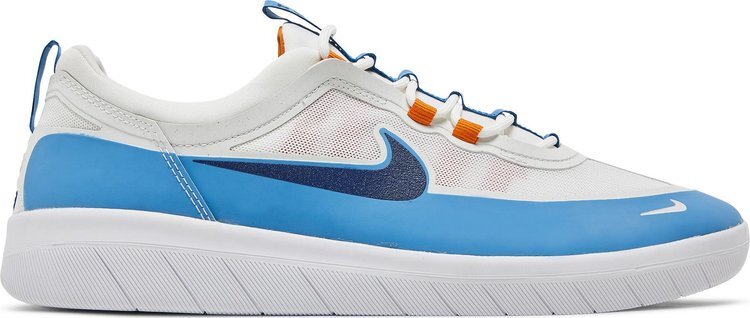 

Кроссовки Nike Nyjah Free 2 SB 'White Dutch Blue', белый