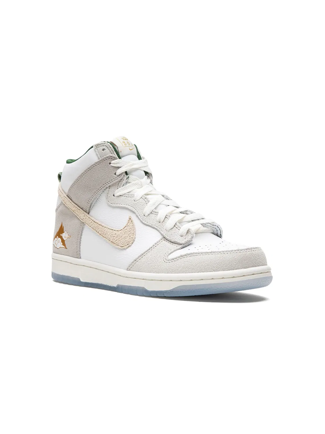 Кроссовки Dunk High "San Francisco Chinatown" Nike, белый