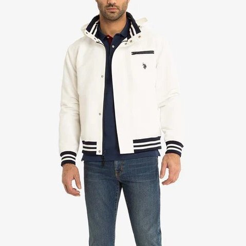 

Куртка U.S. Polo Assn.Yacht With Patch Pocket, белый