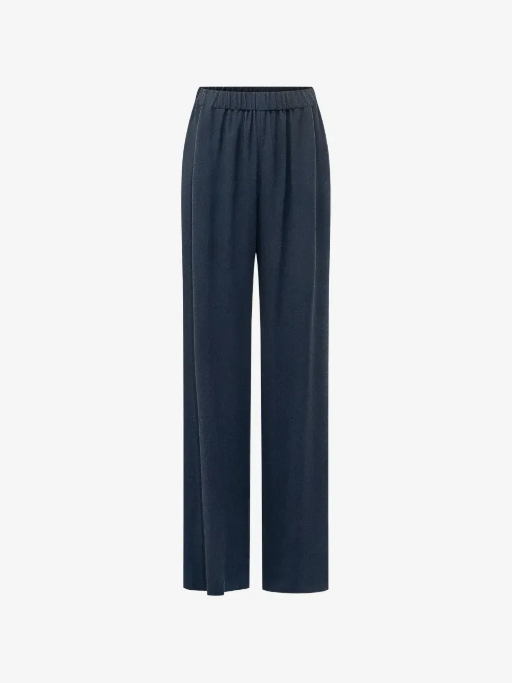 Брюки из крепового габардина Signature Capsule EMPORIO ARMANI, синий