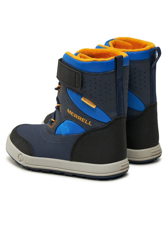 Сноубутсы Snow Storm 3.0 Wtrpf Merrell, синий — фото 3