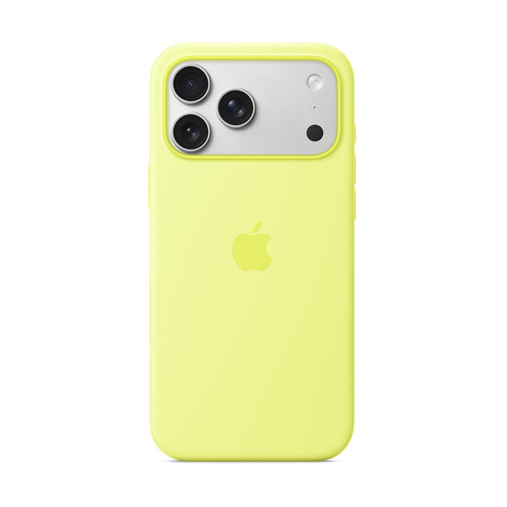 

Чехол Apple Silicone Case с MagSafe для iPhone 17 Pro Max, Neon Yellow, Желтый, Чехол Apple Silicone Case с MagSafe для iPhone 17 Pro Max, Neon Yellow