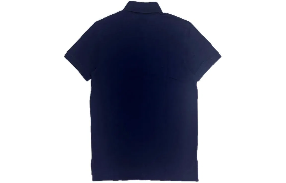 Поло Tommy Hilfiger мужское, Navy Blue — фото 4