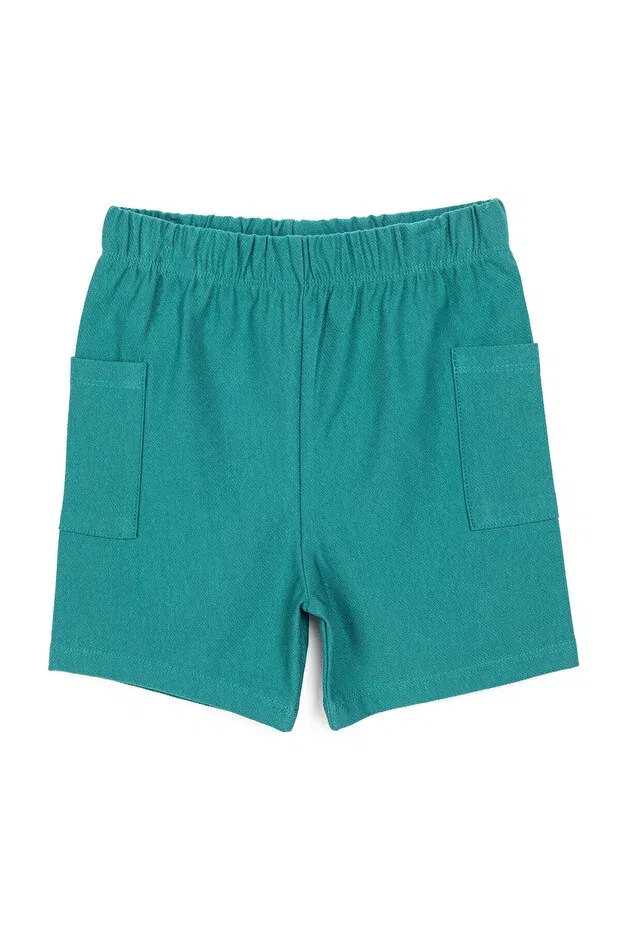 Детские шорты для мальчиков с завышенной талией Ebebek Hello Baby, Turquoise