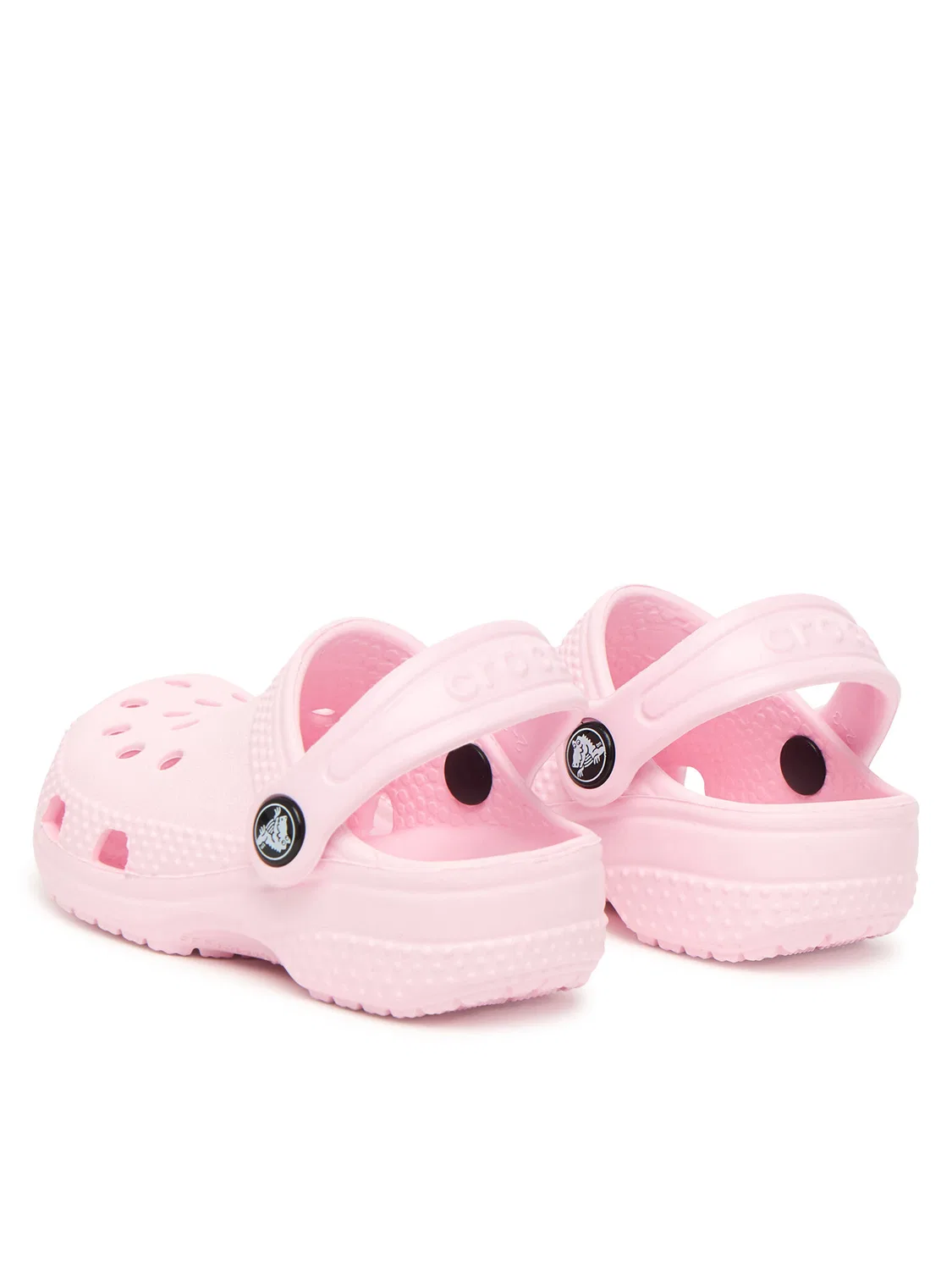 Шлепанцы для девочки Infant Littles Clog Crocs, светло-розовый — фото 3