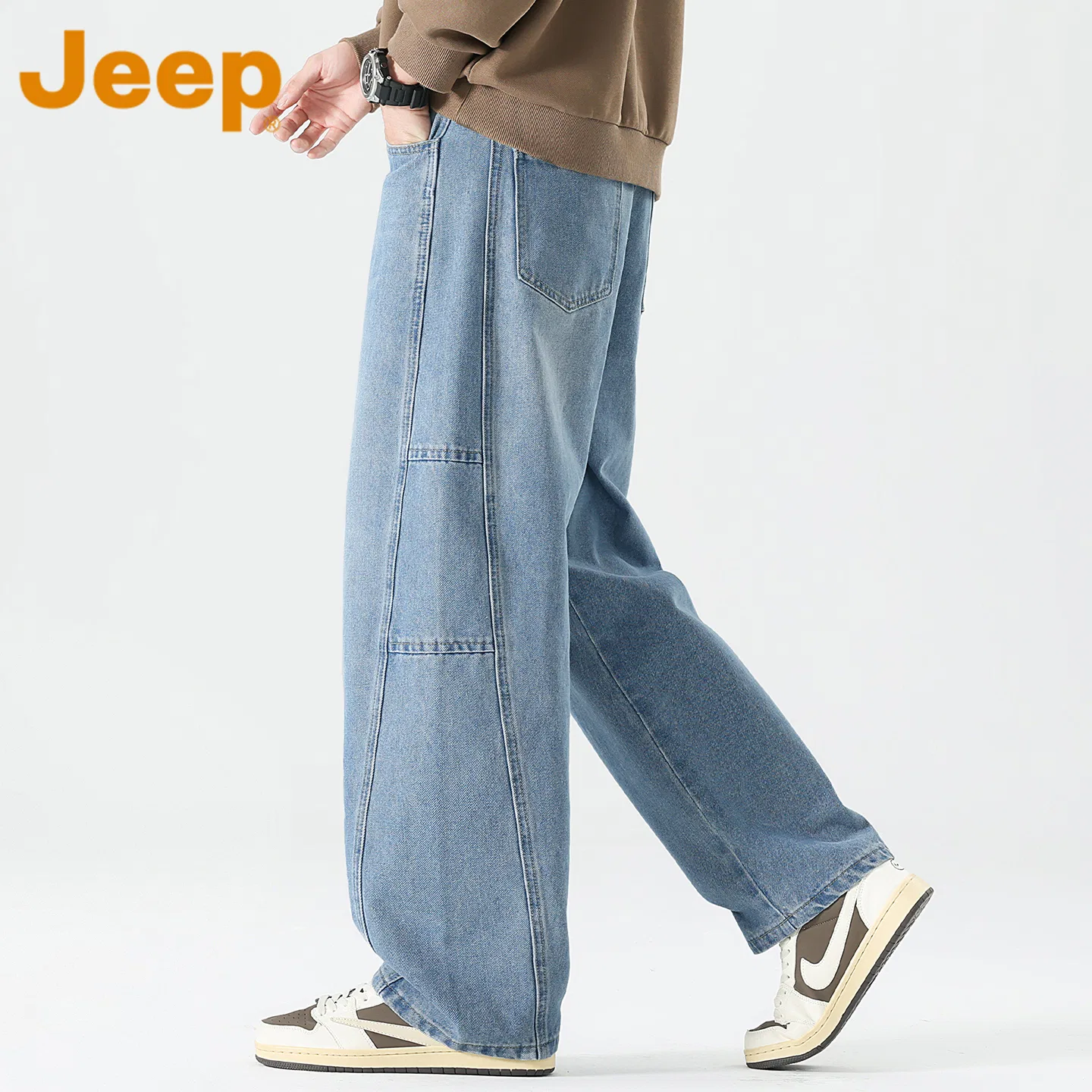 Детские джинсы Jeep Scimitar, Blue — фото 4
