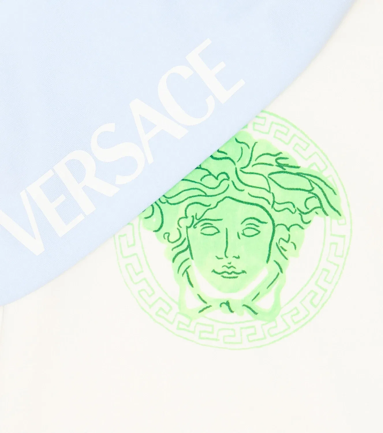 Комплект из свитшота и спортивных штанов Medusa Versace Kids, белый — фото 3