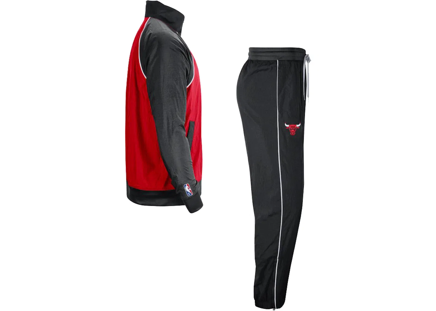 Мужской спортивный костюм с логотипом Tracksuit Nike, Black/Red — фото 2