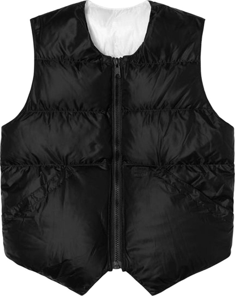 Жилет Stussy x Our Legacy x Crescent Down Works Reversible Vest 'White', белый — фото 4