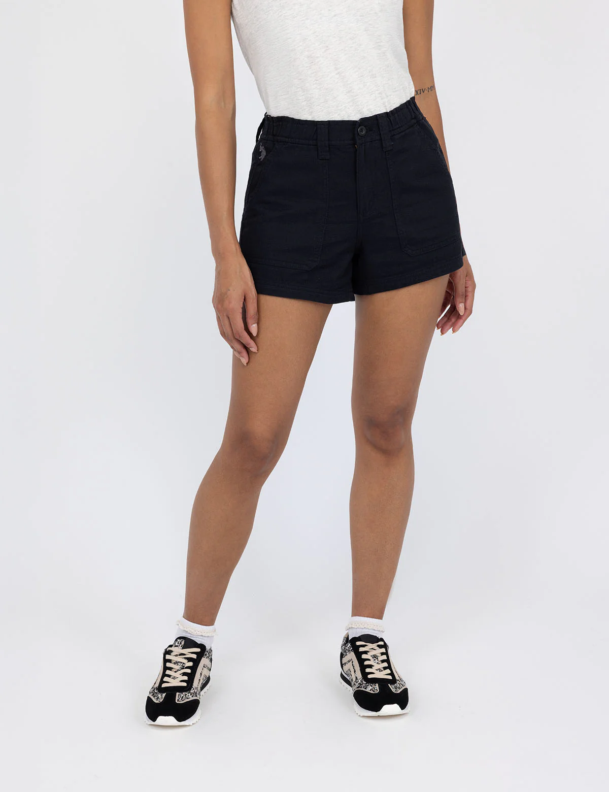 

Шорты U.S. Polo Assn Patch Pocket Linen, черный