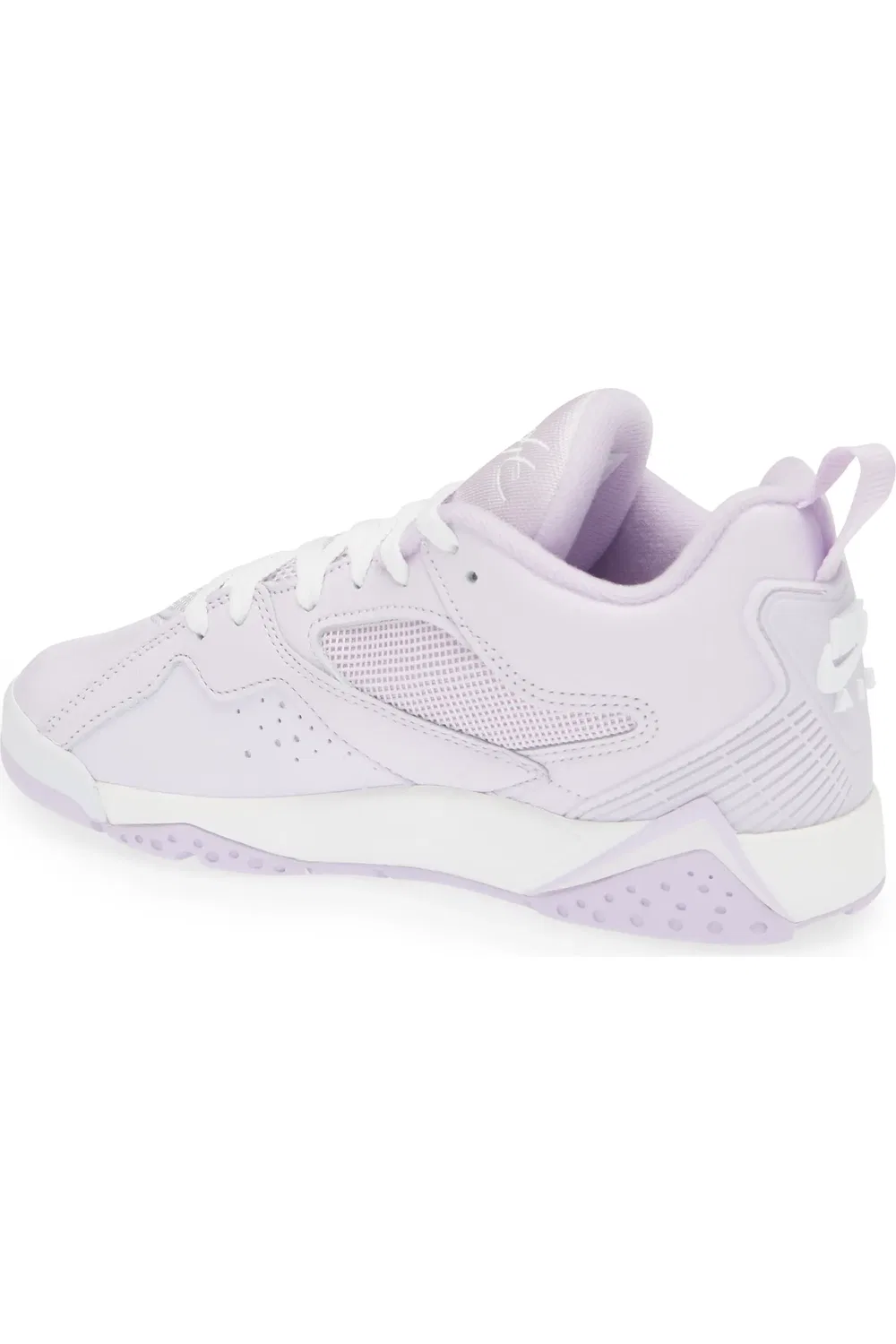 Детские кроссовки низкие Jordan 7 RM, Barely Grape/White/Violet — фото 2