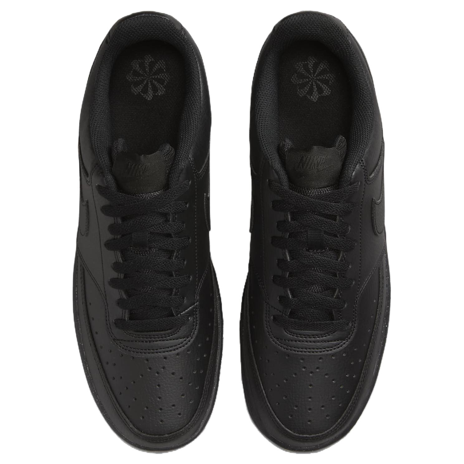 Кроссовки Nike Court Vision Low, черный — фото 4