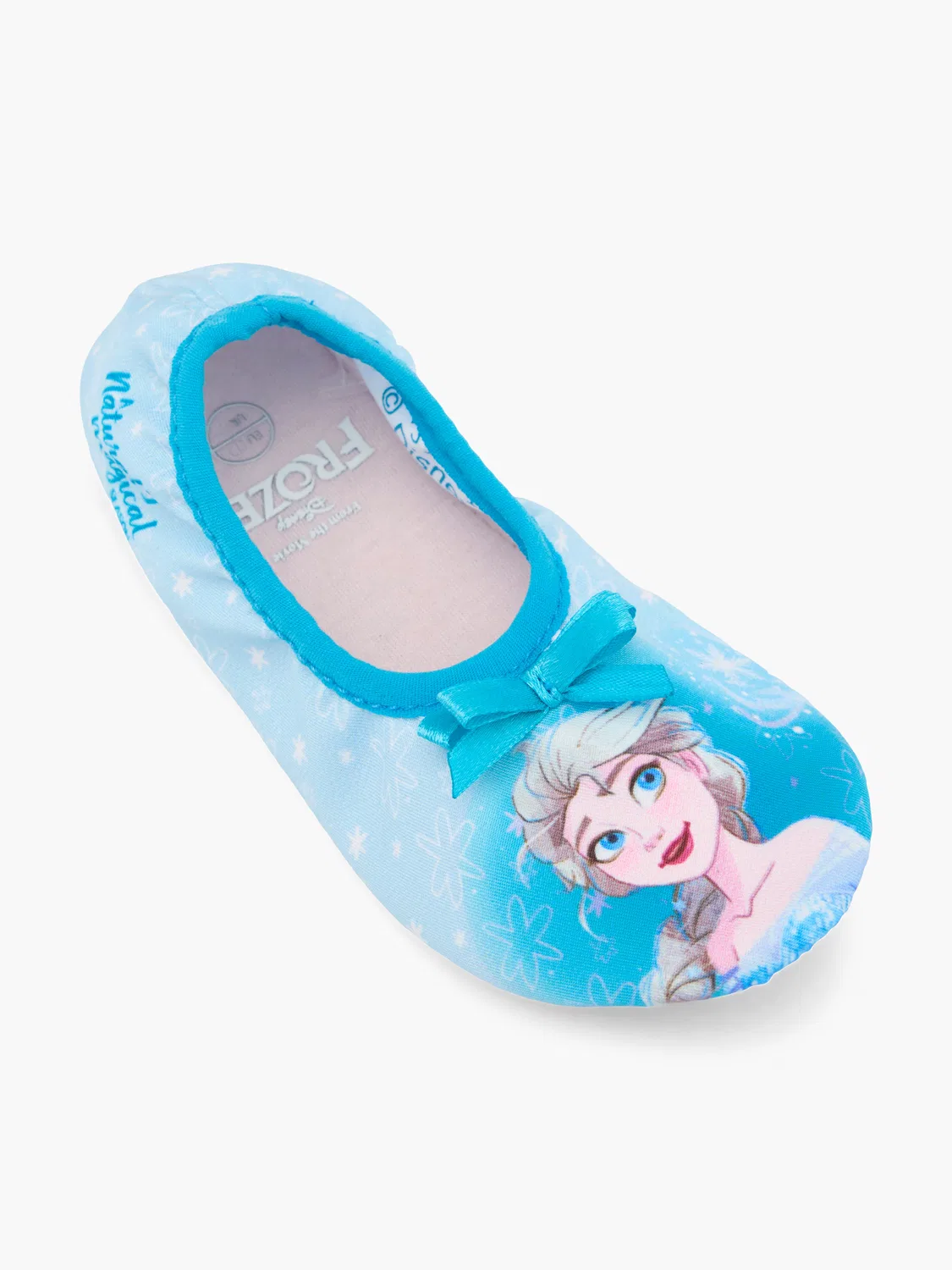 Детские гимнастические тапочки Disney Frozen, синий — фото 2