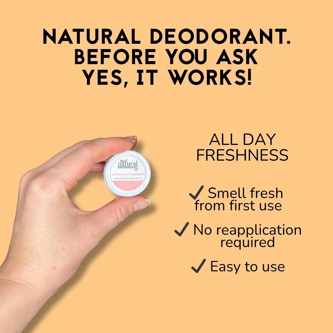 Дезодорант кремовый Tangerine, the natural DEODORANT co, 10 г — фото 2
