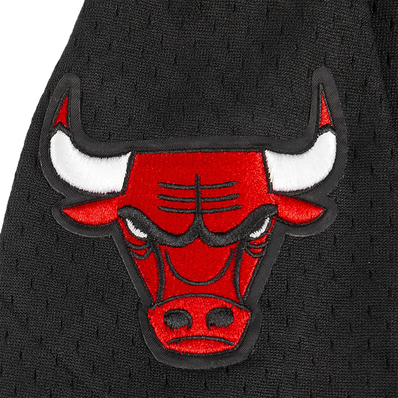 Рубашка из сетки Chicago Bulls Classic Mesh Button Down Pro Standard, черный/красный — фото 3