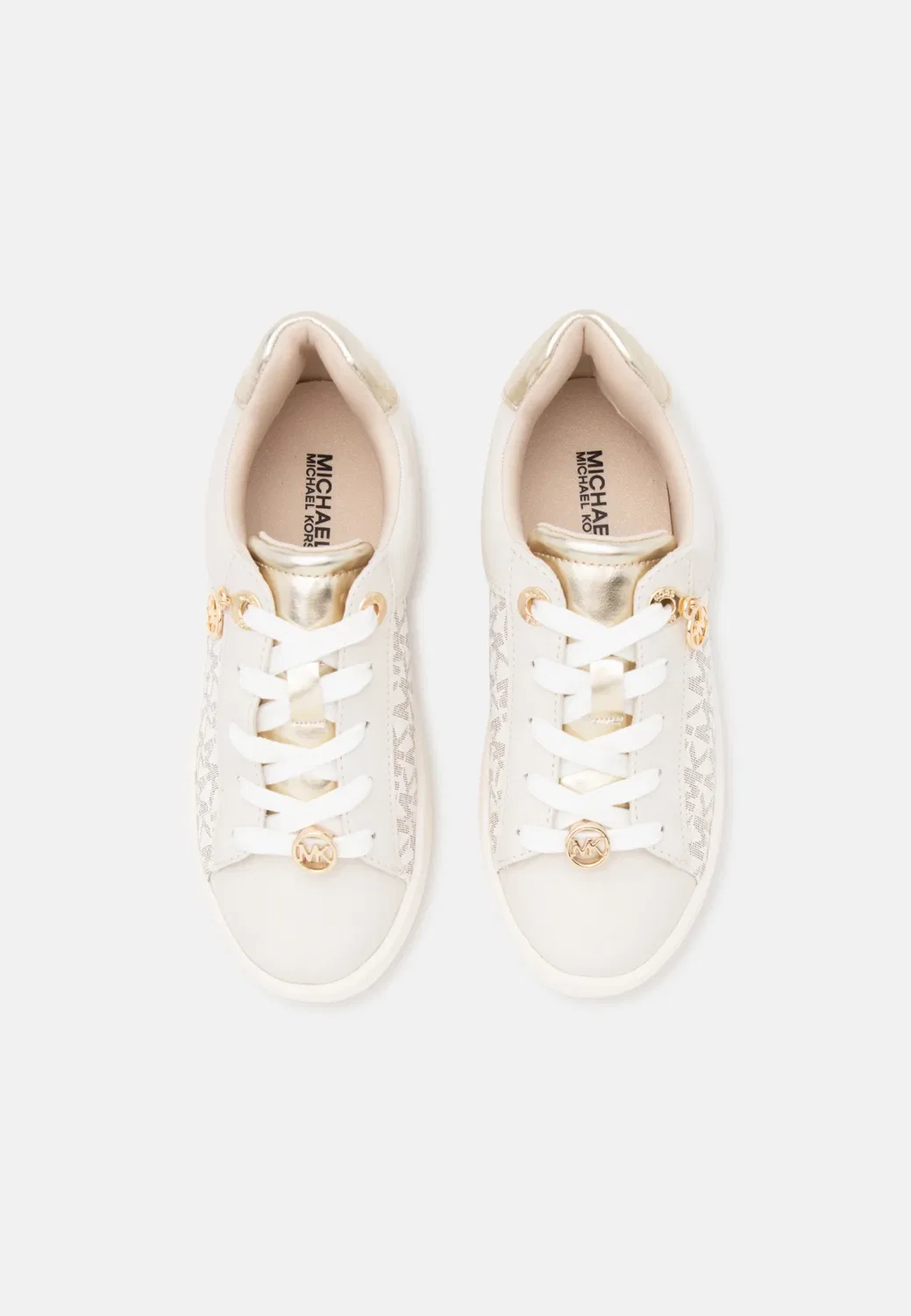 Дотти дети подростки - кроссовки Michael Kors Kids, Vanilla — фото 4
