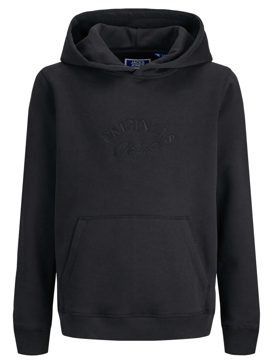 Детская толстовка 'JORBleecker' черного цвета Jack & Jones Junior
