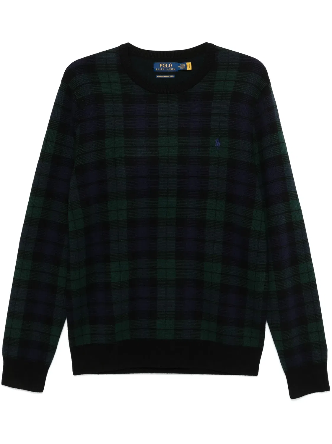 Свитер с узором Polo Ralph Lauren, синий