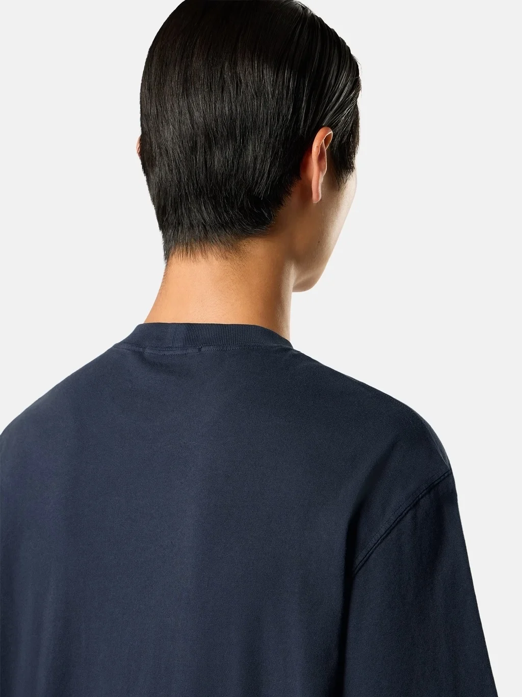 Мужская футболка Stone Island Regular-fit With Compass Patch, темно-синий — фото 4