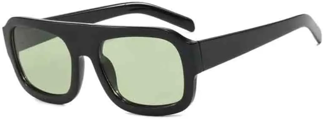 

Солнцезащитные очки с защитой UV400 | Большая оправа, леопардовый принт, стиль панк | для женщин и мужчин, для занятий спортом на открытом воздухе и вождения LXLHWN, Black Green