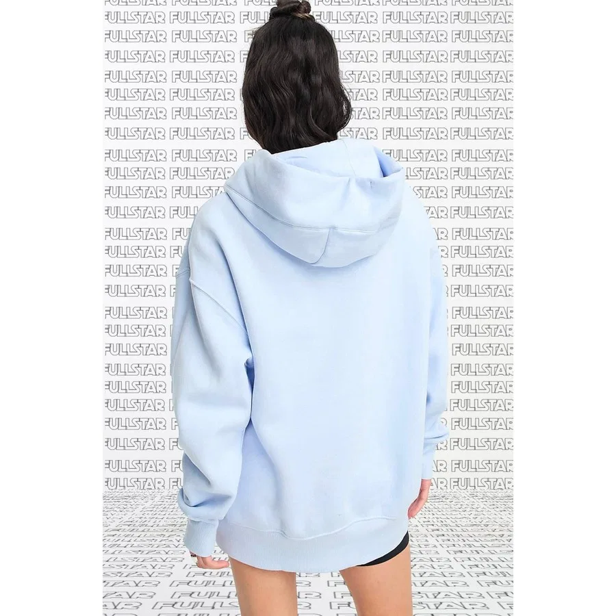 Свитшот с капюшоном Swoosh Phoenix Loose Fit Nike, Синий — фото 2