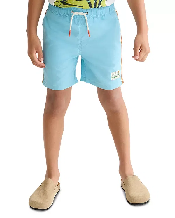 Детские плавки для мальчиков с принтом Magic Mid Length Swim Shorts Scotch & Soda, Suns Milky — фото 4