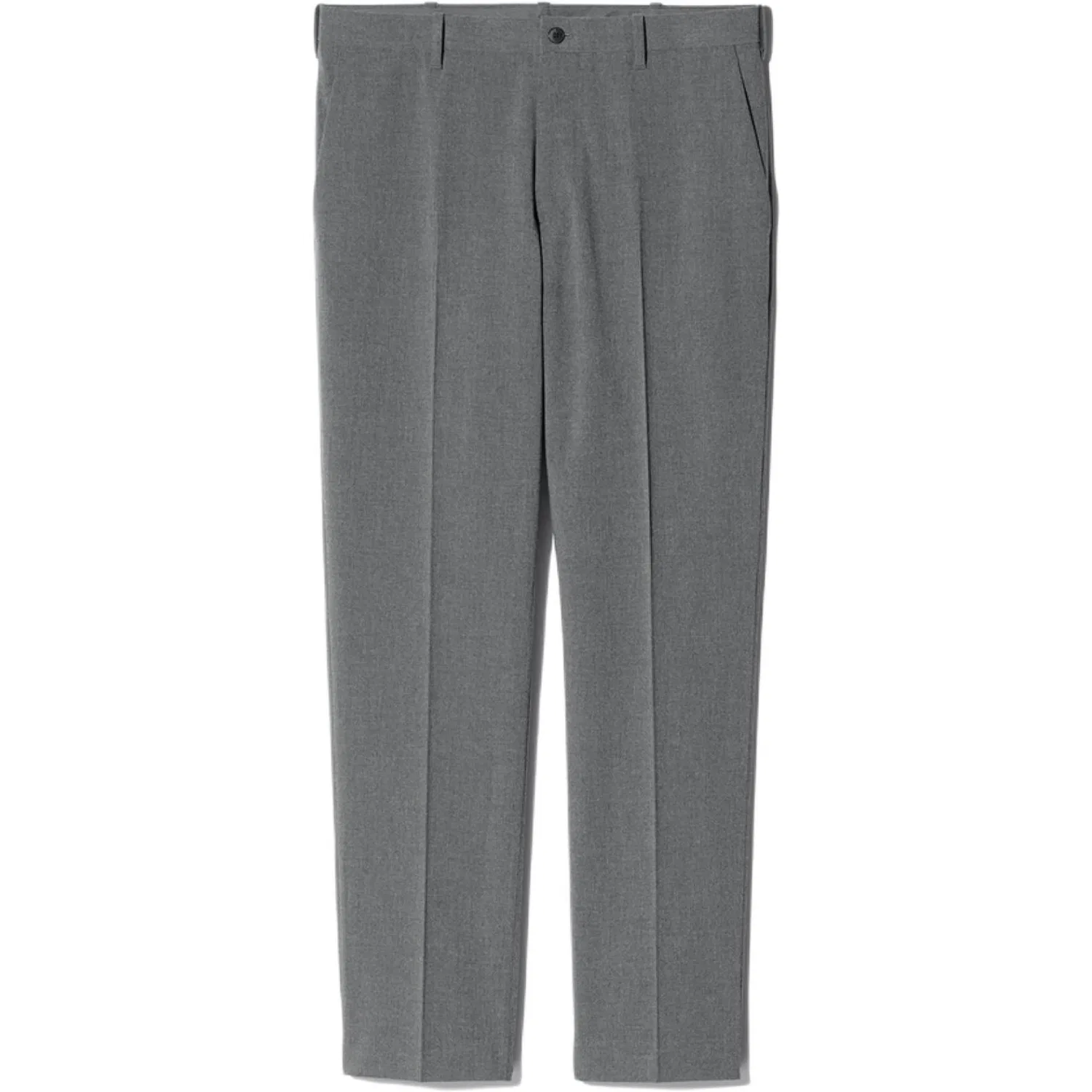 Брюки повседневные зауженные UNIQLO, Lead Gray