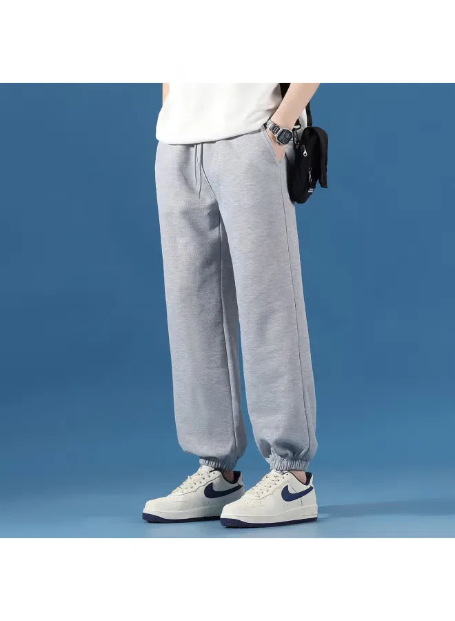 Jeanswest Штаны-джоггеры с завязкой-кулиской для мальчиков, серый — фото 4