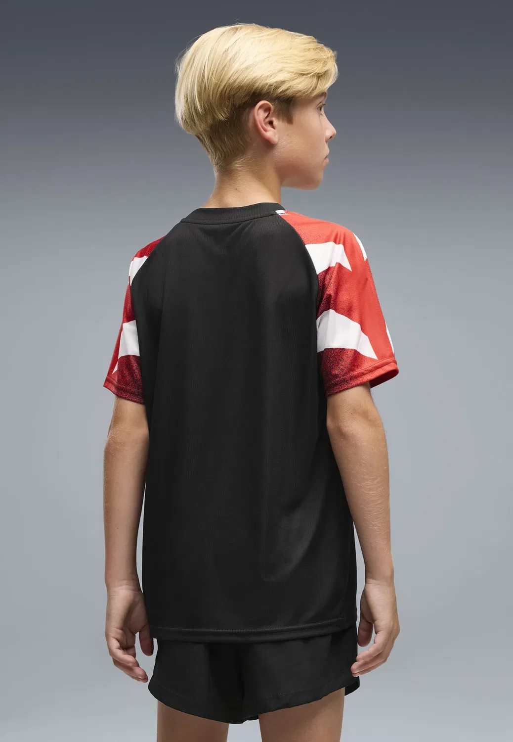 Psv eindhoven aufwärmtrikot унисекс - клубная одежда Puma, Black-For All Time Red — фото 4