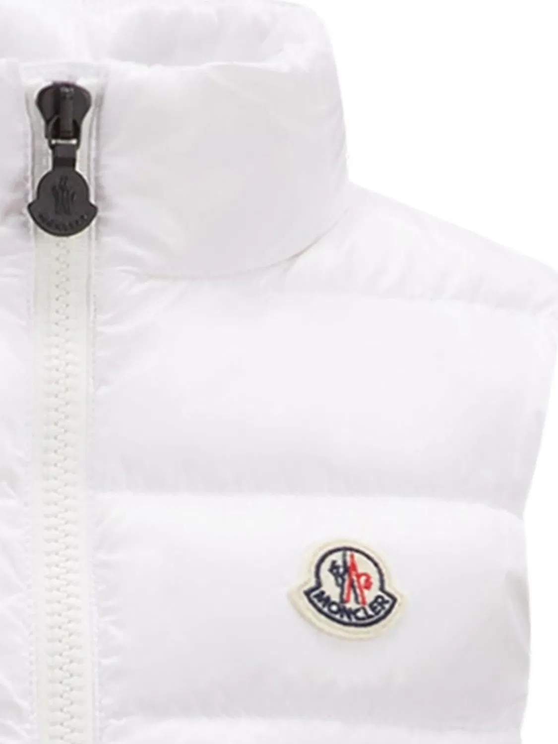 Стеганый жилет Ghany Moncler Grenoble Kids, белый — фото 2