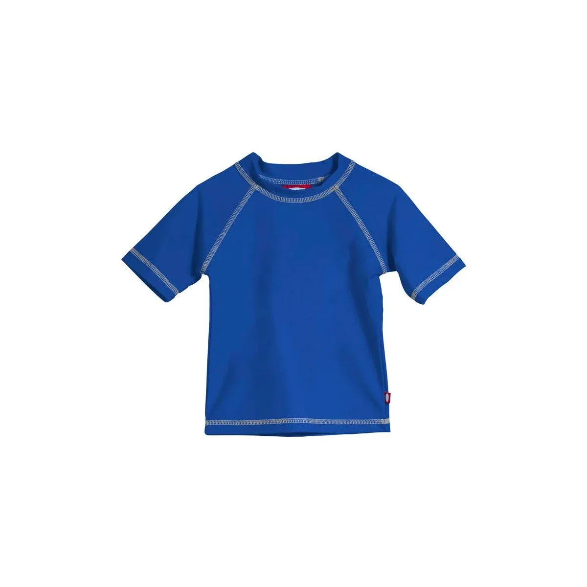 Детское рашгард с коротким рукавом UPF 50+ City Threads, Royal Blue — фото 2