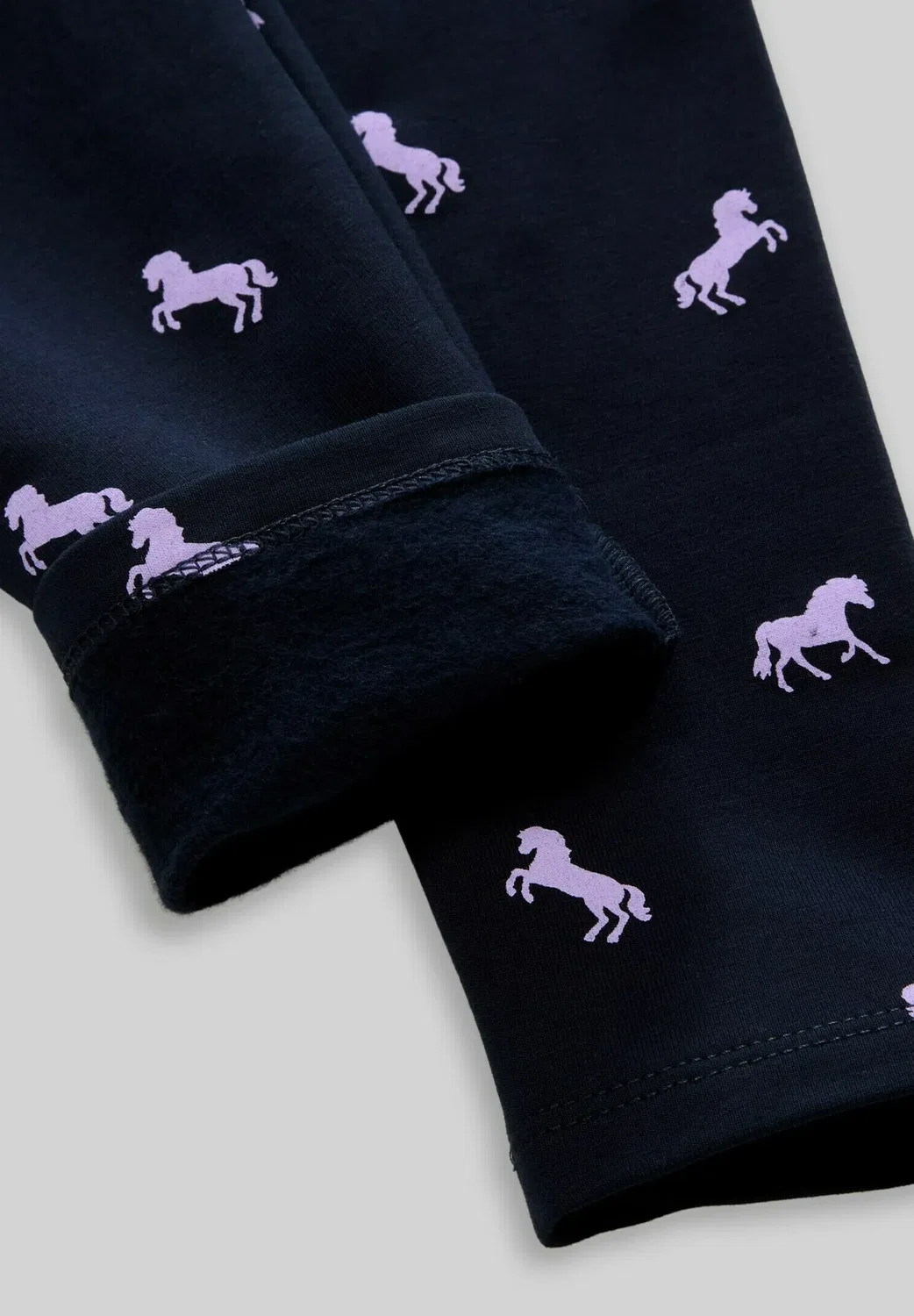 Леггинсы Hosen & chino с принтом по всей поверхности - леггинсы - брюки Tom Tailor, Dark Blue Horses Print — фото 3