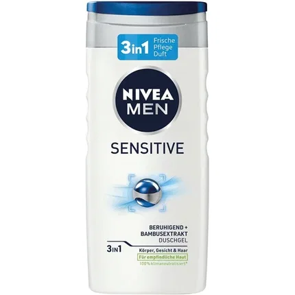 Гель для душа Sensitive For Men Nivea, 250 мл