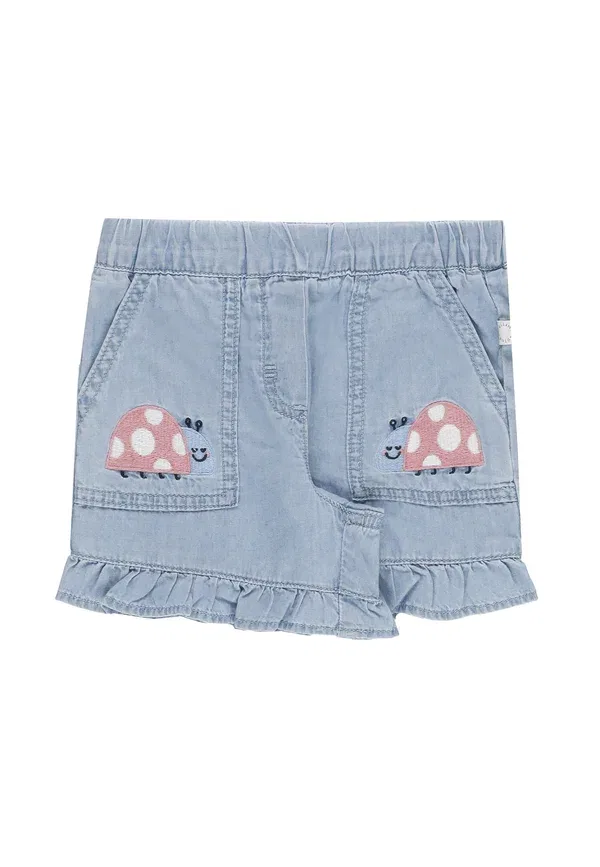 Шорты с вышивкой Stella Mccartney Kids, синий
