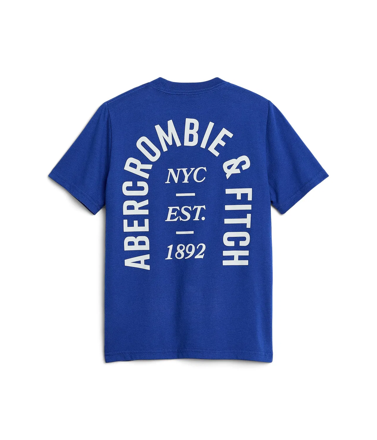 Футболка с логотипом NYC Est 1892 (для маленьких и больших детей) Abercrombie Kids, Mazarine Blue — фото 2