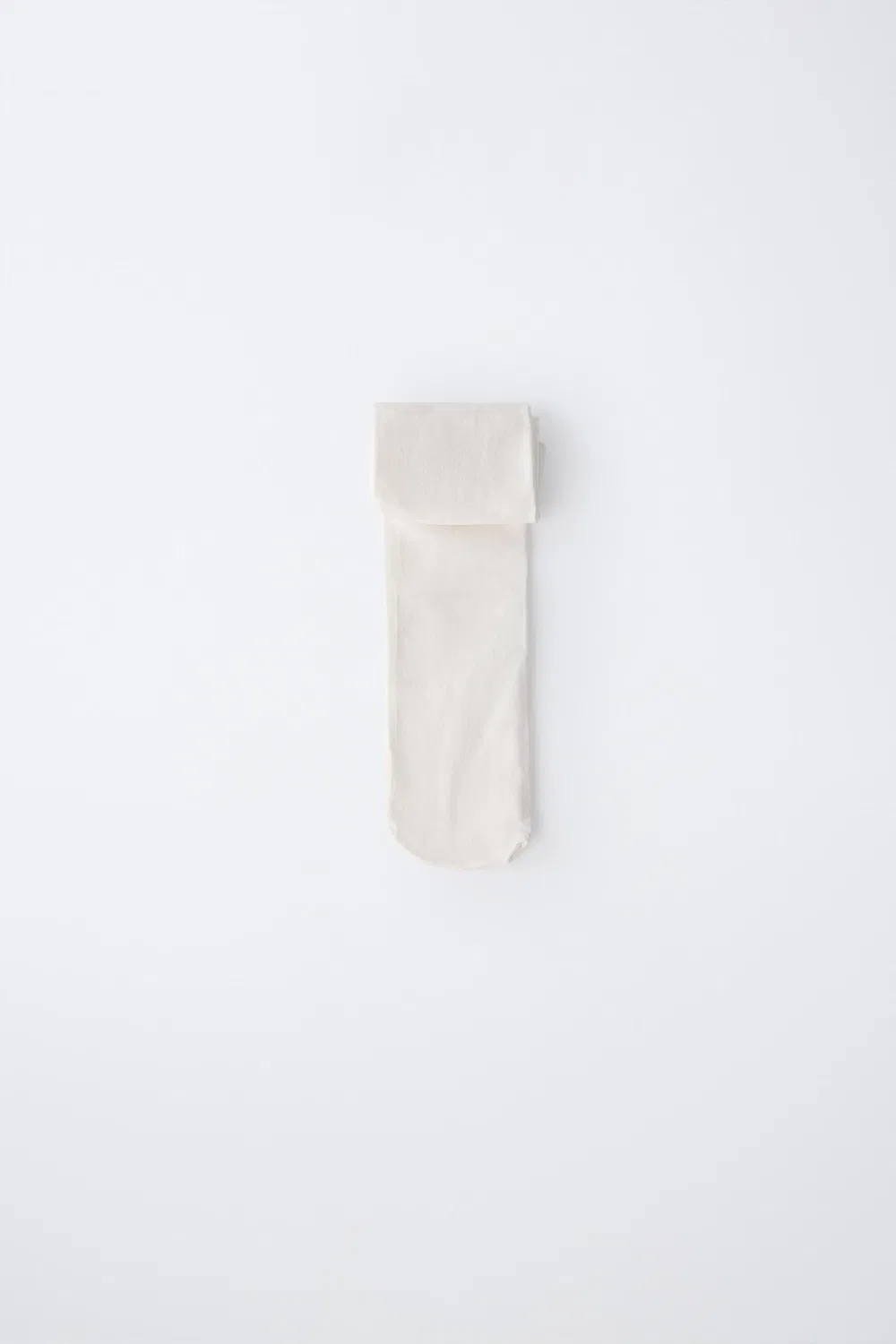 Однотонные колготки из микрофибры ZARA, White