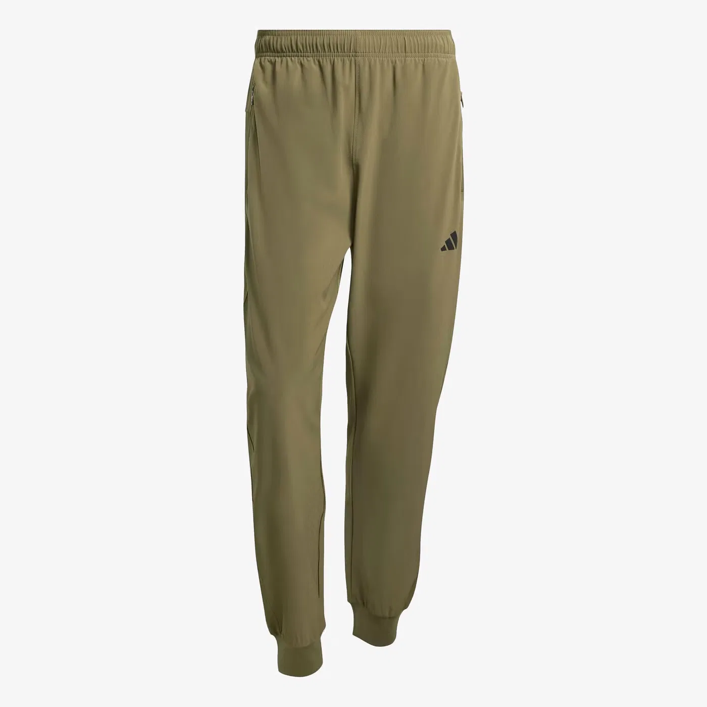 Брюки спортивные с посадкой Flex Woven Adidas, оливковый