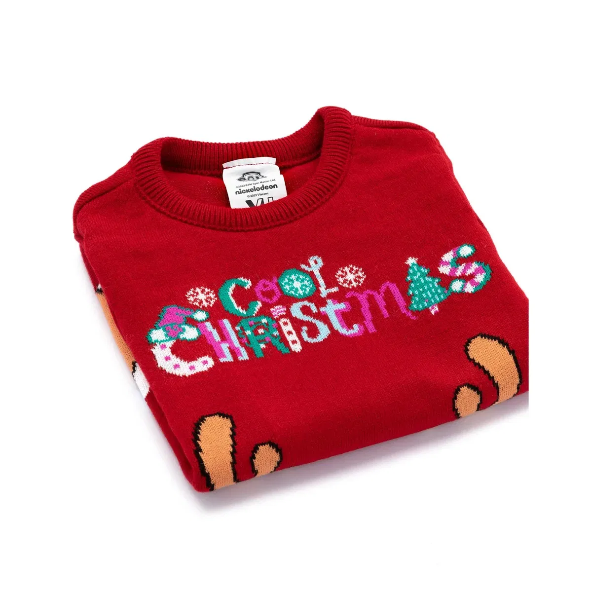 Детский свитшот для девочек Skye Christmas Jumper Paw Patrol, Red — фото 3