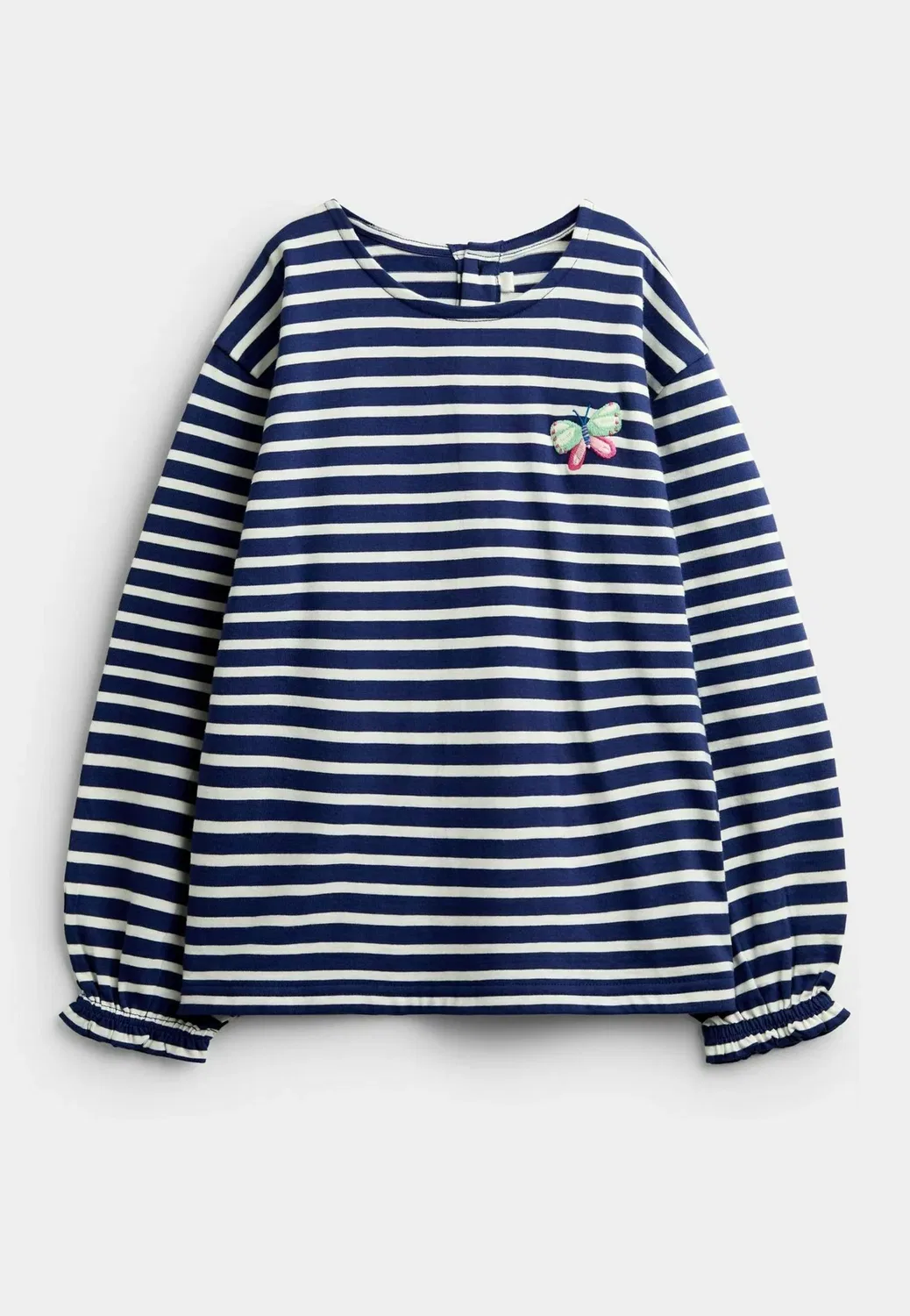 Комплект из 3 футболок с длинным рукавом - футболка с длинным рукавом Jojo Maman Bébé, Navy Blue — фото 3