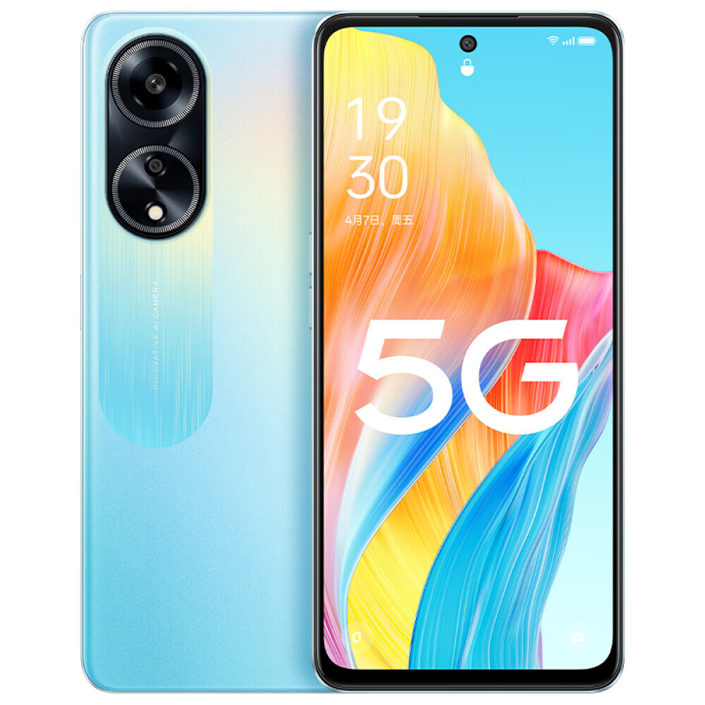 

Смартфон Oppo A1 5G, 12Гб/256Гб, голубой