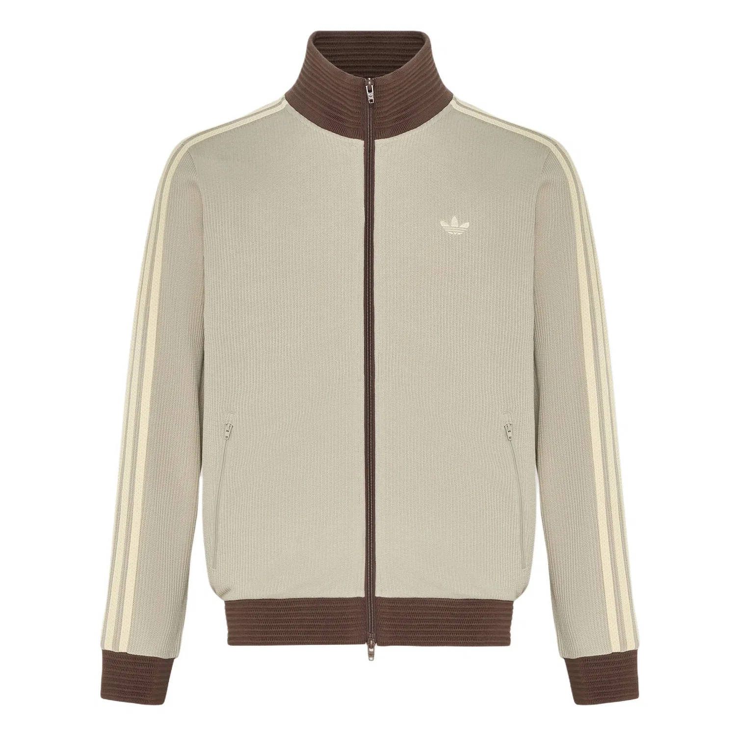 Женская куртка с воротником-стойкой Light Sesame Gray Adidas Originals, Light Sesame Gray