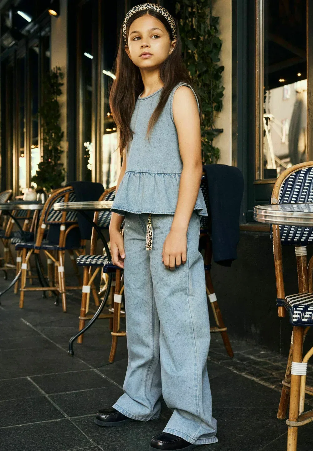 Джинсы широкого кроя - джинсы свободного кроя Name It, Special Blue Grey Denim — фото 2