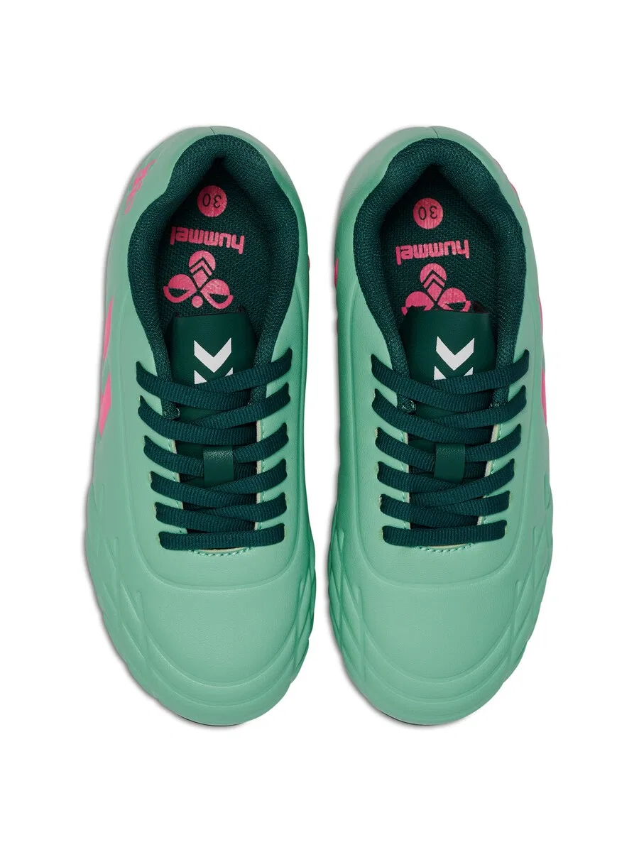 Спортивные кроссовки Hummel зеленого цвета — фото 3