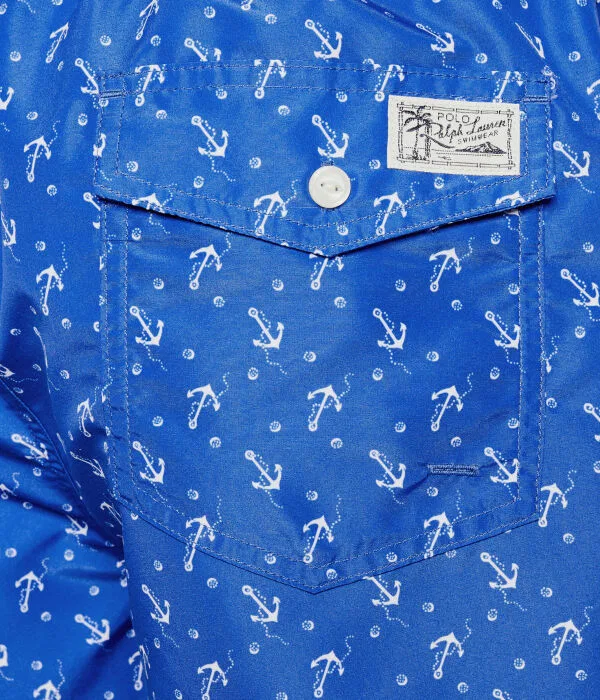 Мужские шорты для плавания Regular Fit Polo Ralph Lauren, синий — фото 4
