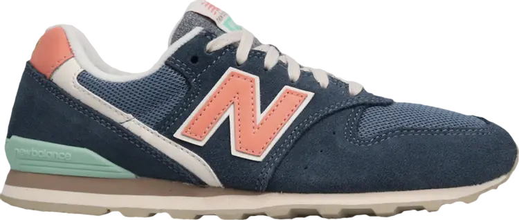 

Кроссовки New Balance Wmns 996 'Blue Peach', синий, Синий;серый, Кроссовки New Balance Wmns 996 'Blue Peach', синий