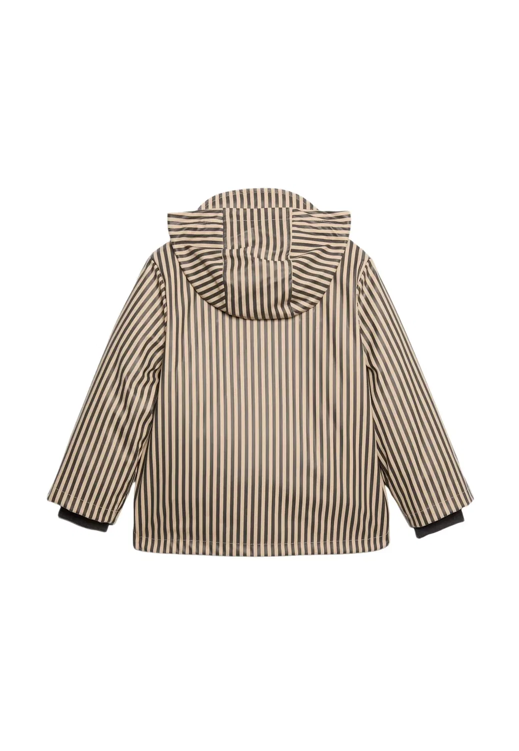Полосатая рыбацкая куртка 2 в 1 (2-8 лет), унисекс - легкая куртка Marks & Spencer, Beige Mix — фото 2