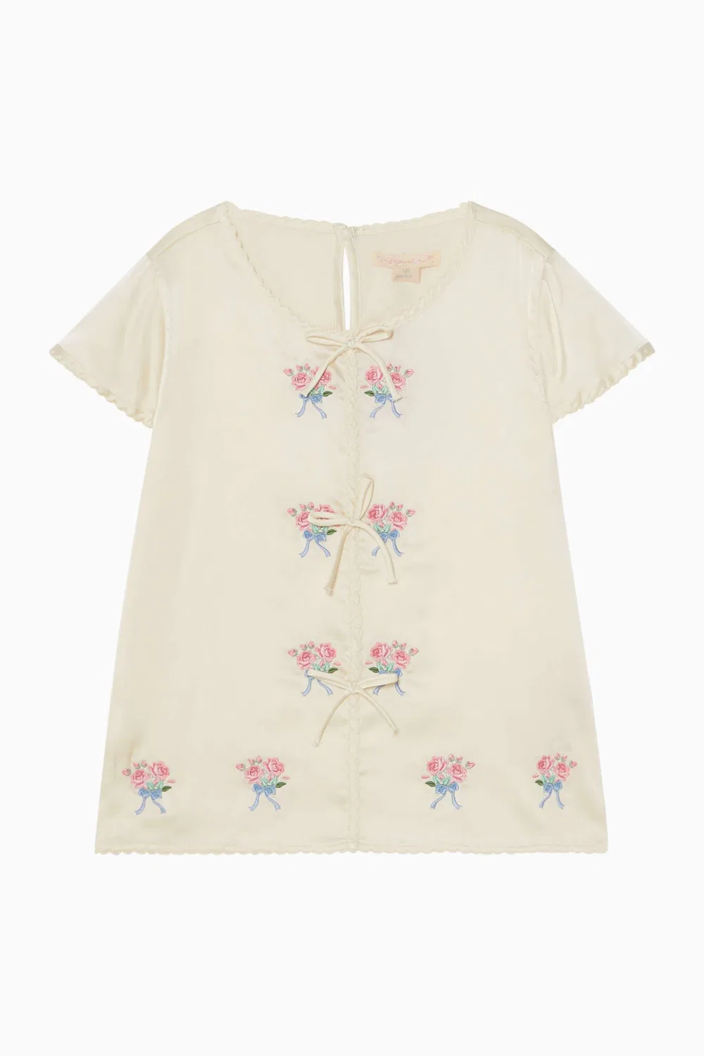 Блузка с вышивкой Sheeny Embroidered Blouse Konges Sløjd