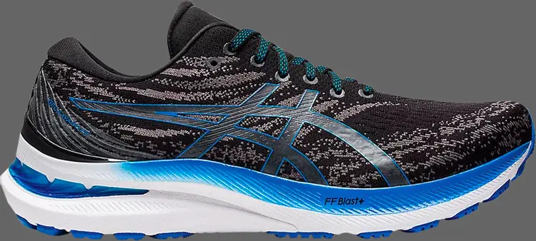 

Кроссовки gel kayano 29 'black electric blue' Asics, черный