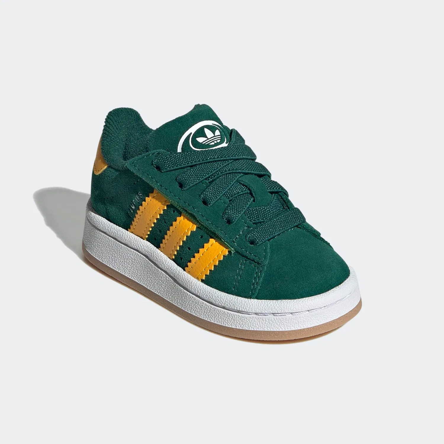 Детские кроссовки Campus 00s Adidas Originals, Collegiate Green / Crew Yellow / Cloud White